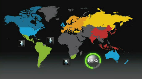 语音搜索覆盖全球66%的地区